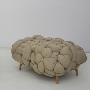 Braided series ottoman