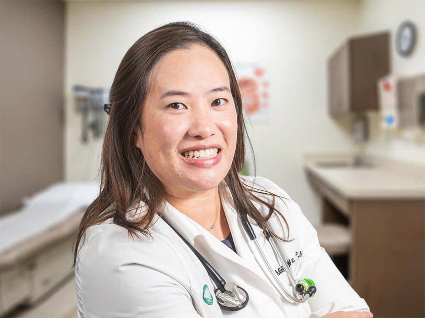 Physician Michelle Woo, APN