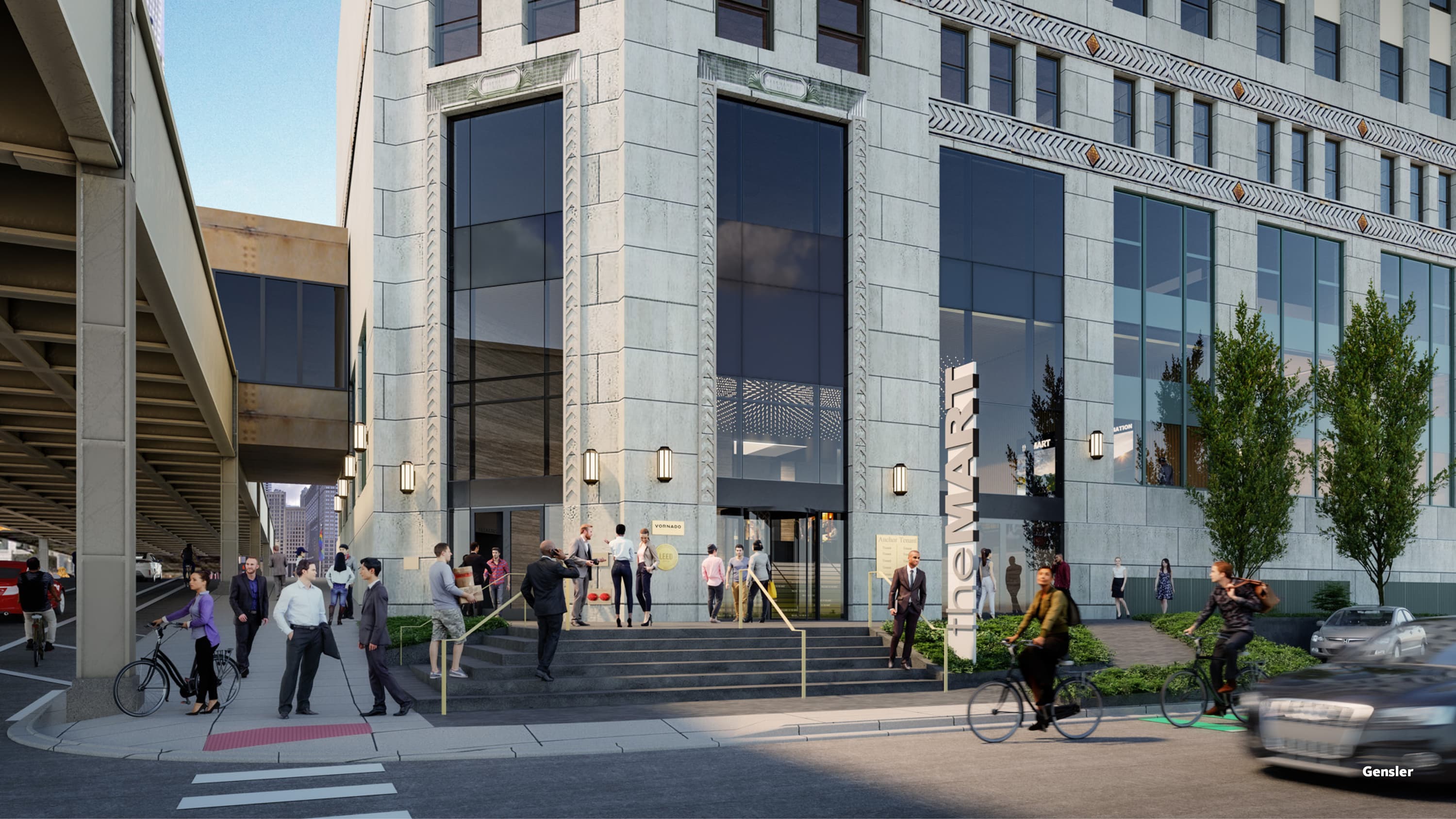 NE Entry Plaza