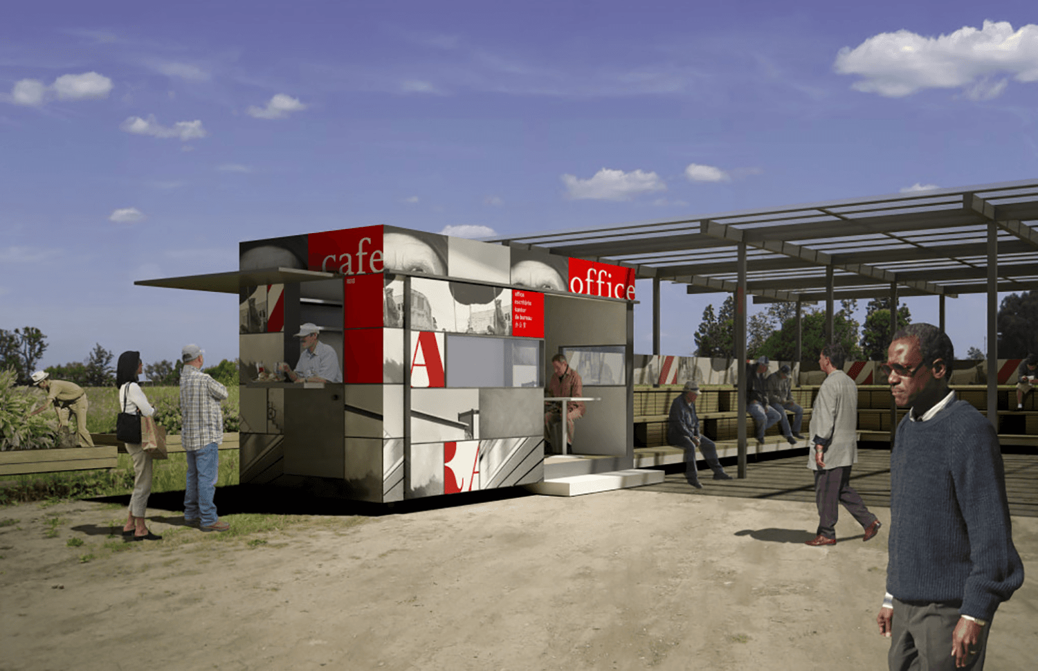 Day Labor Station by Liz Ogbu Day Labor Station by Liz Ogbu