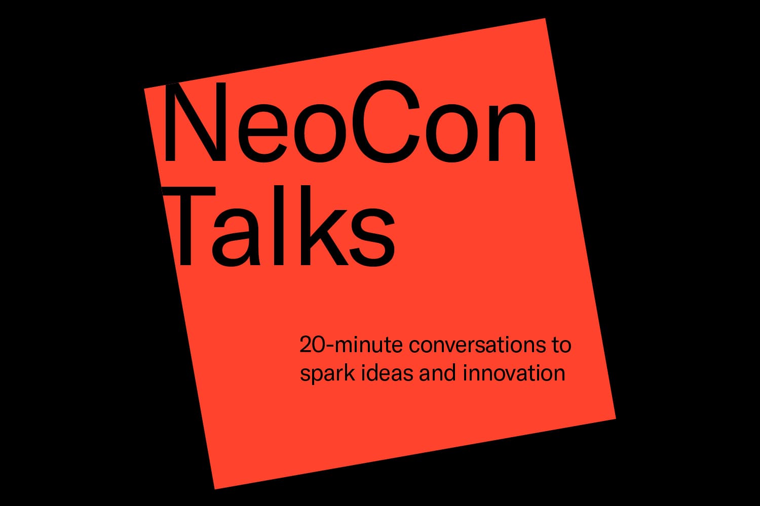Neo Con Talks Slide show cover