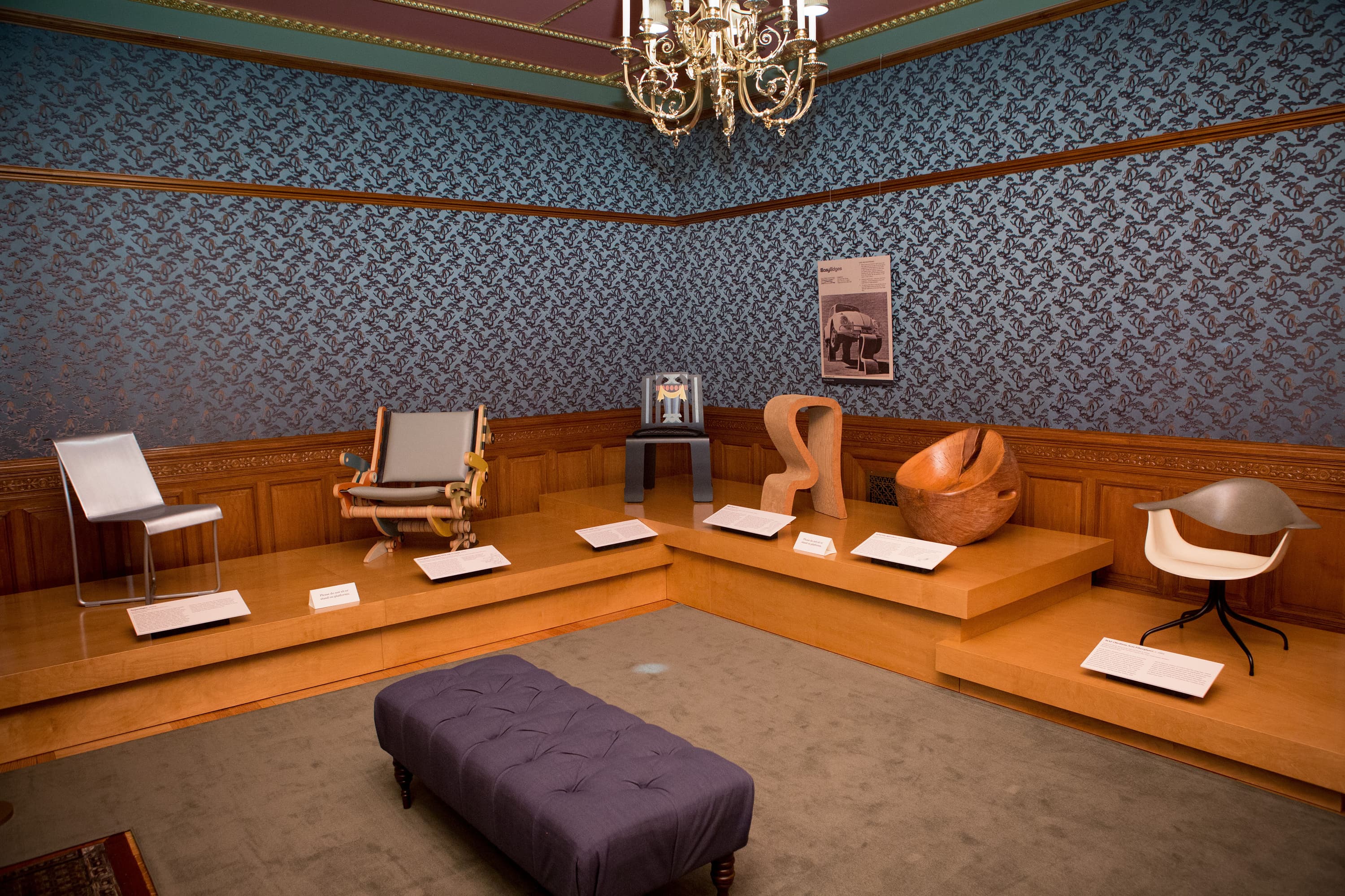 Driehaus Museum Art of Seating Exhibition