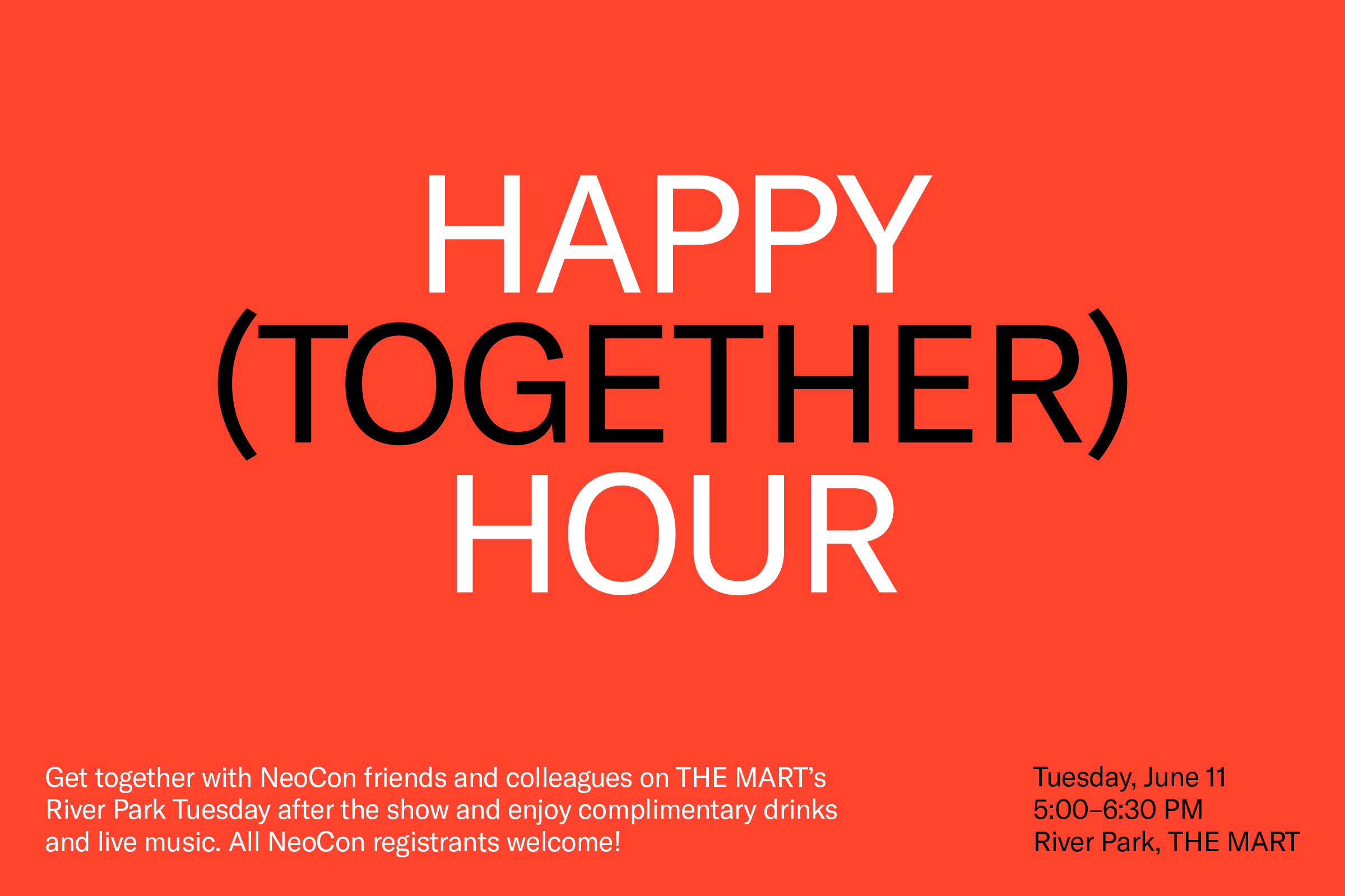 Happy (Together) Hour