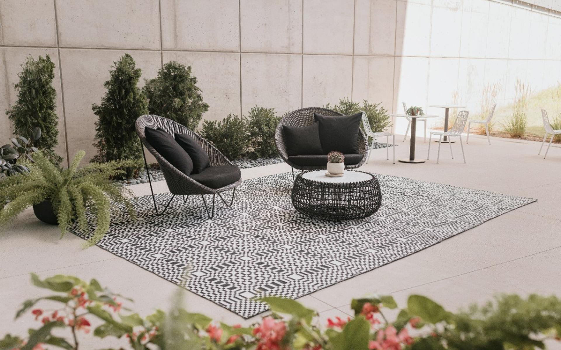 Haworth Inc Haworth Collection GAN Patch and Cord rugs