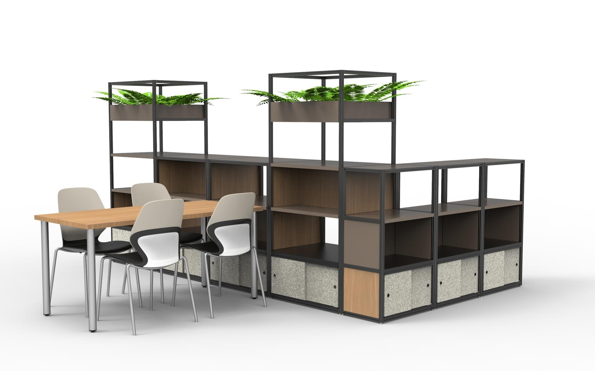 SAFCO Contract Furniture SAFCO Boundaries System 1