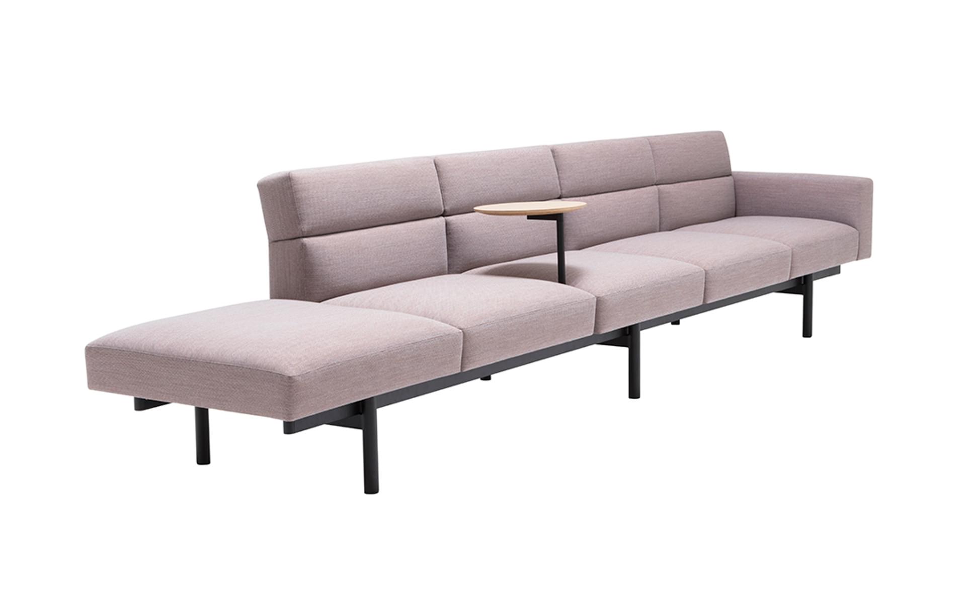 Andreu World Hub Sofa SILVER 1