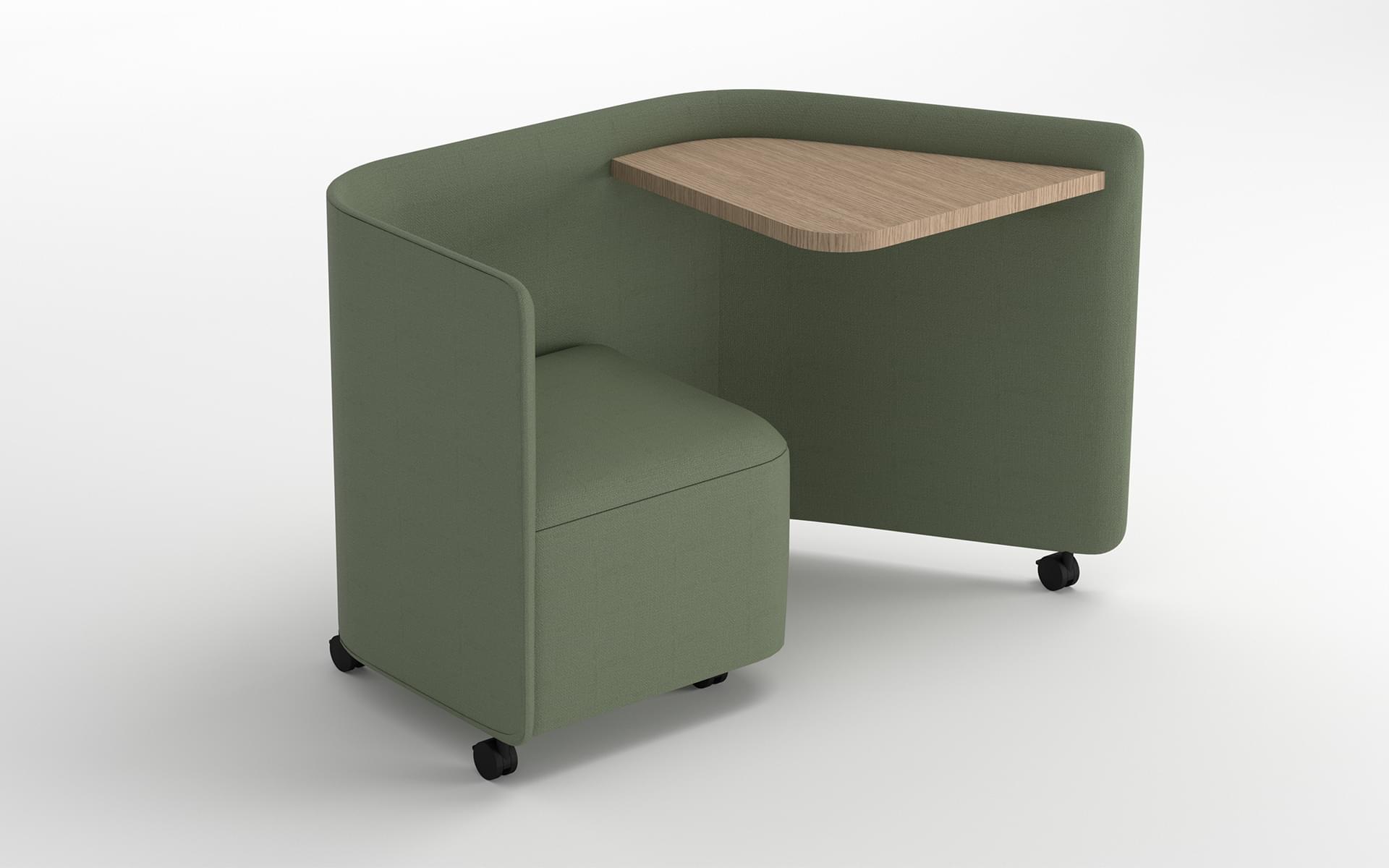 Andreu World IN OUT OFFICE MONOPLACE SILVER 1