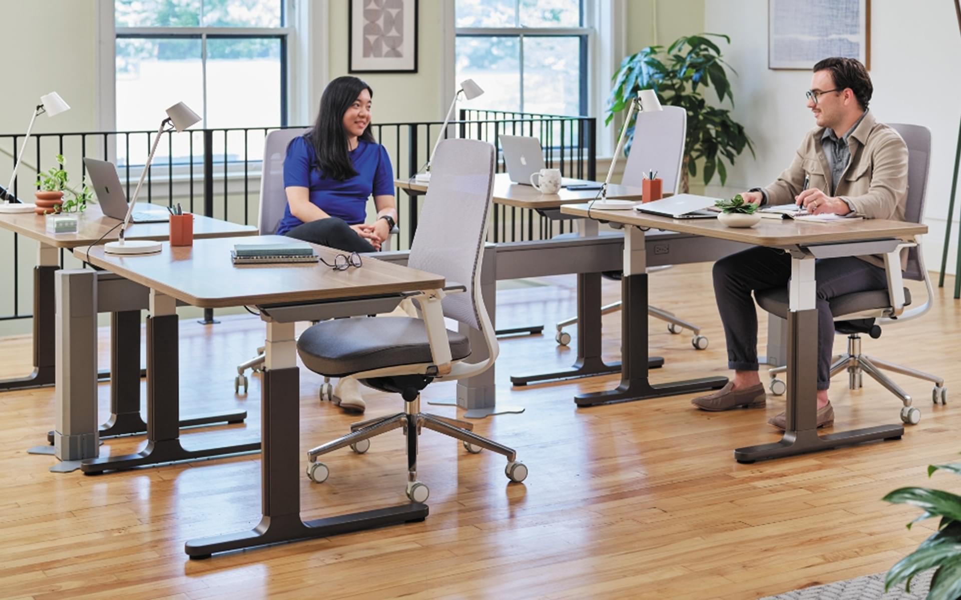 AMQ Steelcase Cluvo Silver 3
