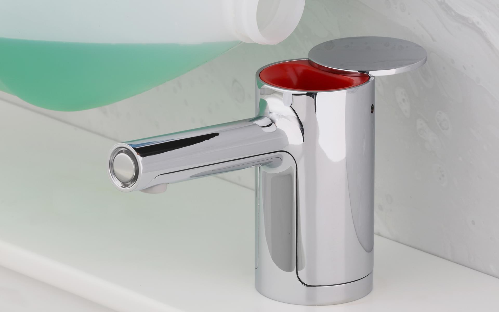 Bobrick Washroom Equipment Inc Automatic Top Fill Soap Dispensers Fino Collection Silver 2