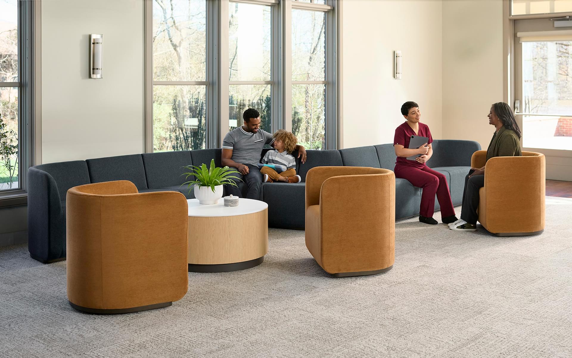 Carolina an OFS company Elara Modular Lounge Silver 2