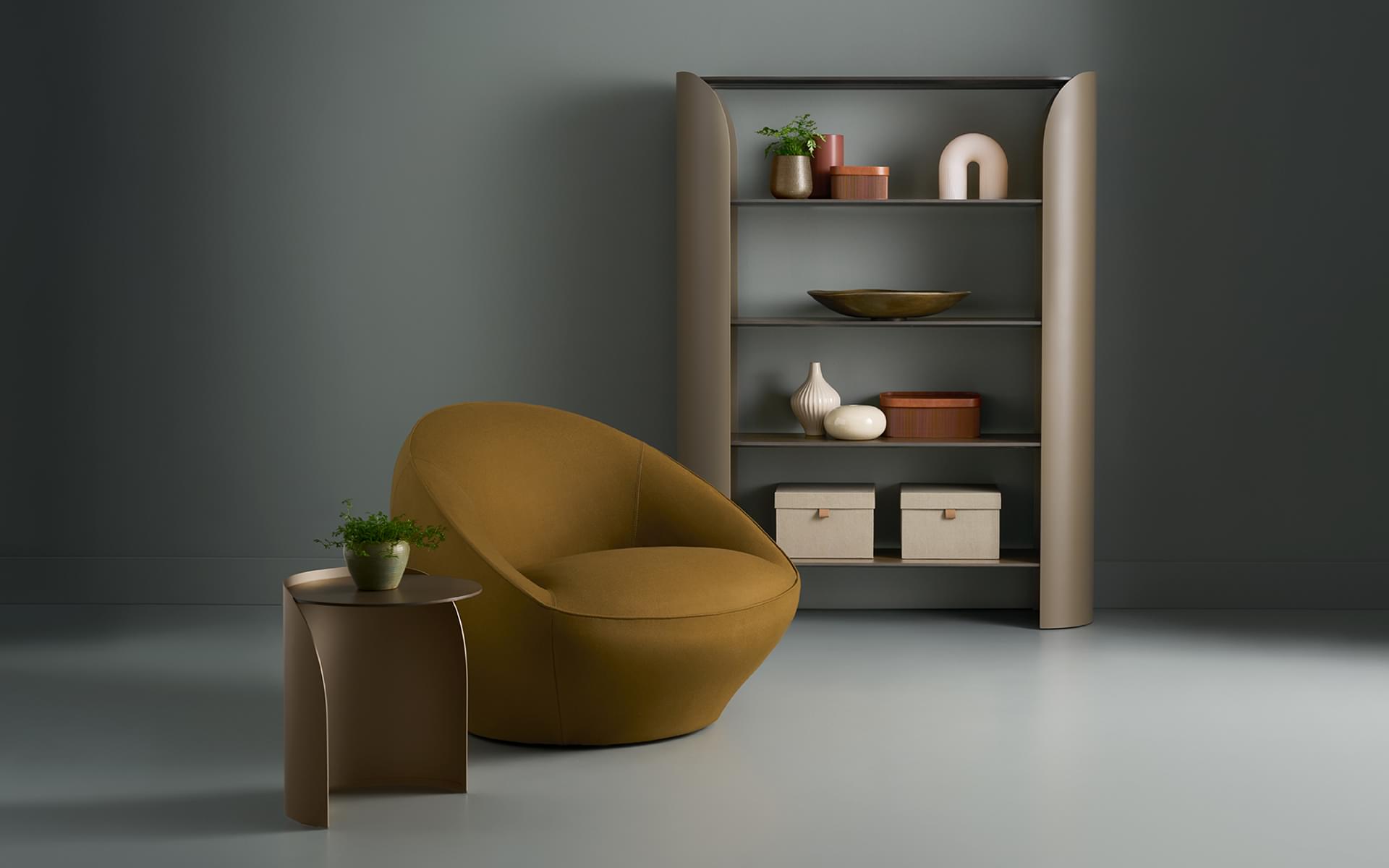Davis Furniture Vida Shelving Silver 3