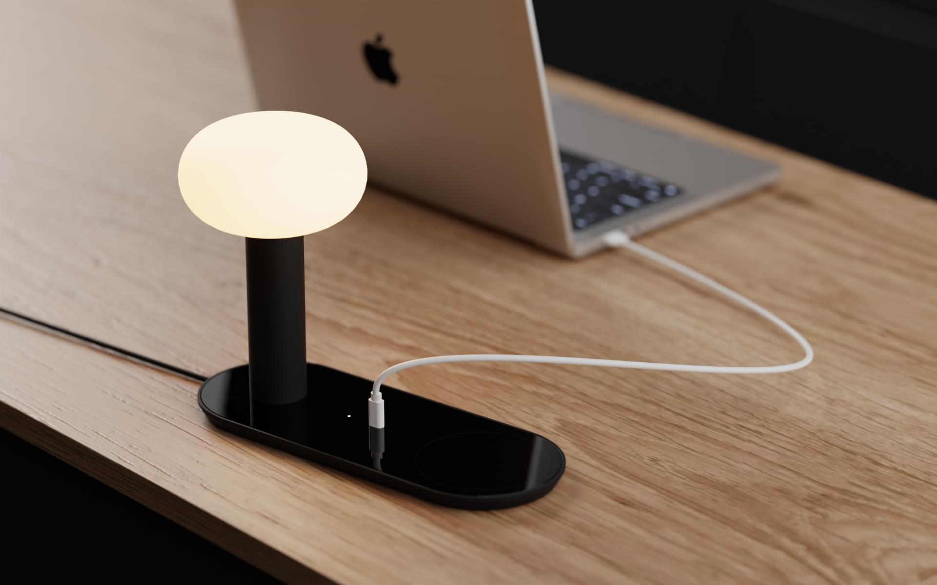 KONCEPT INC Combi Table Lamp Silver 3