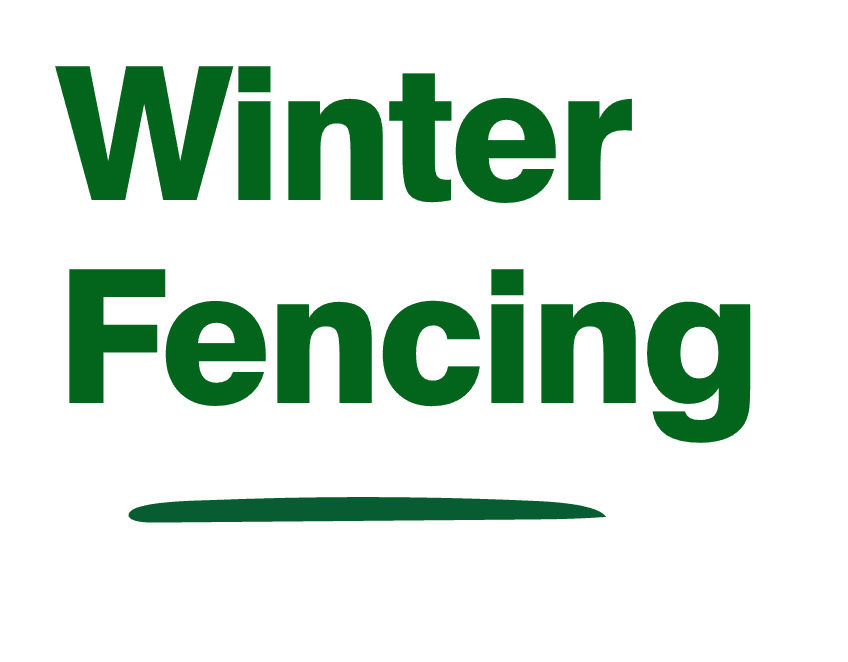 Winter fencing