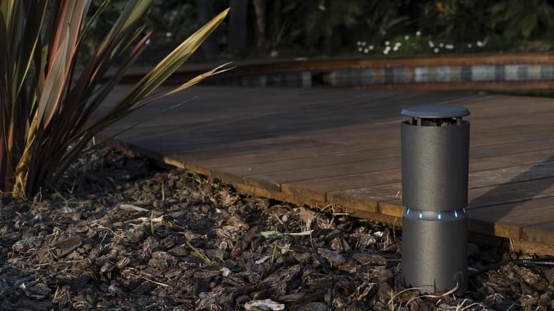 Place up to 5 repellers around your outdoor space