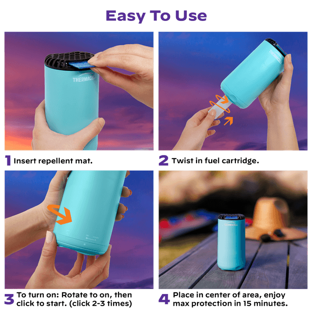 Patio Shield Mosquito Repeller Thermacell