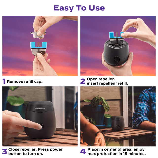 E55 Rechargeable Mosquito Repeller Thermacell