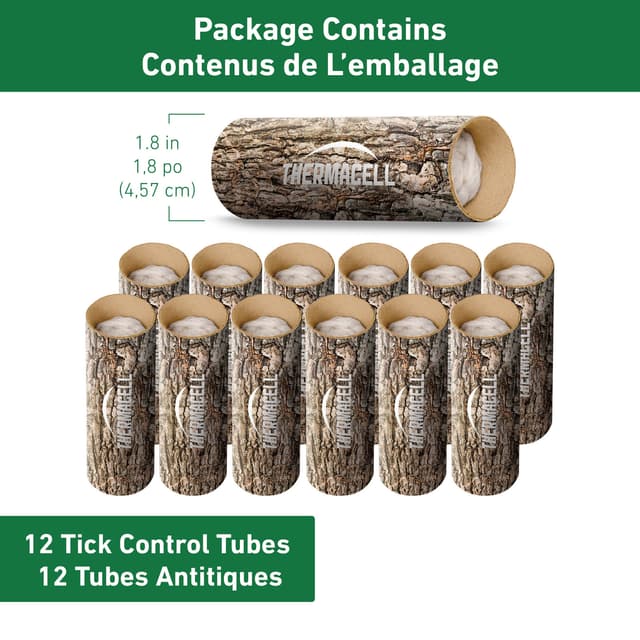 Tick Control Boxes Tick Control Tubes | Thermacell