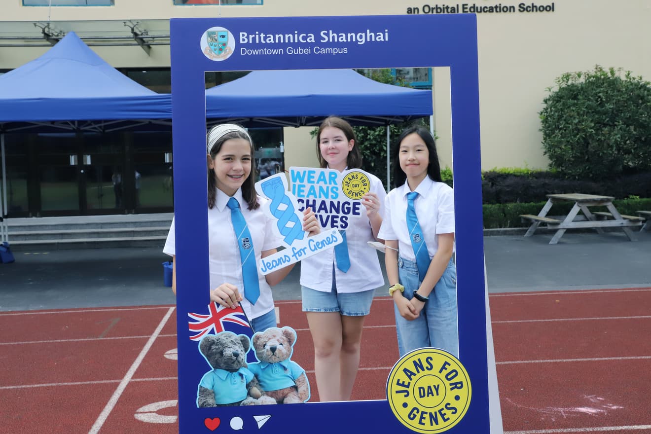 Jeans for Genes Day Britannica International School, Shanghai