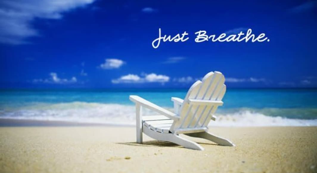 Just breathe beach lg