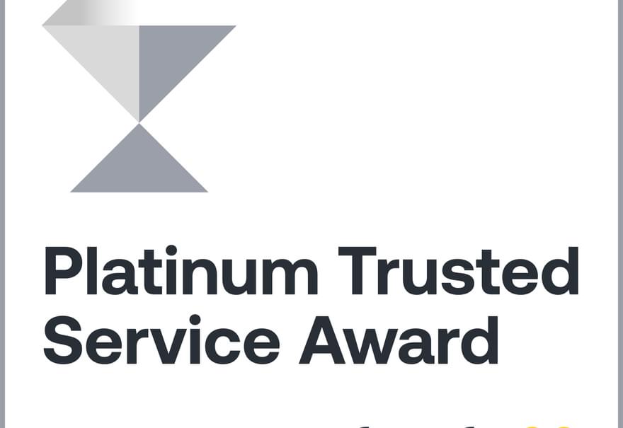 Platinum Trusted Service Award 2024 Badge 1x1