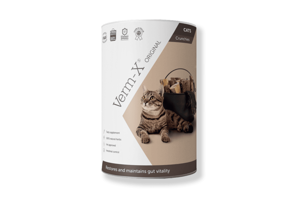Verm X Original Crunchies for Cats 60g