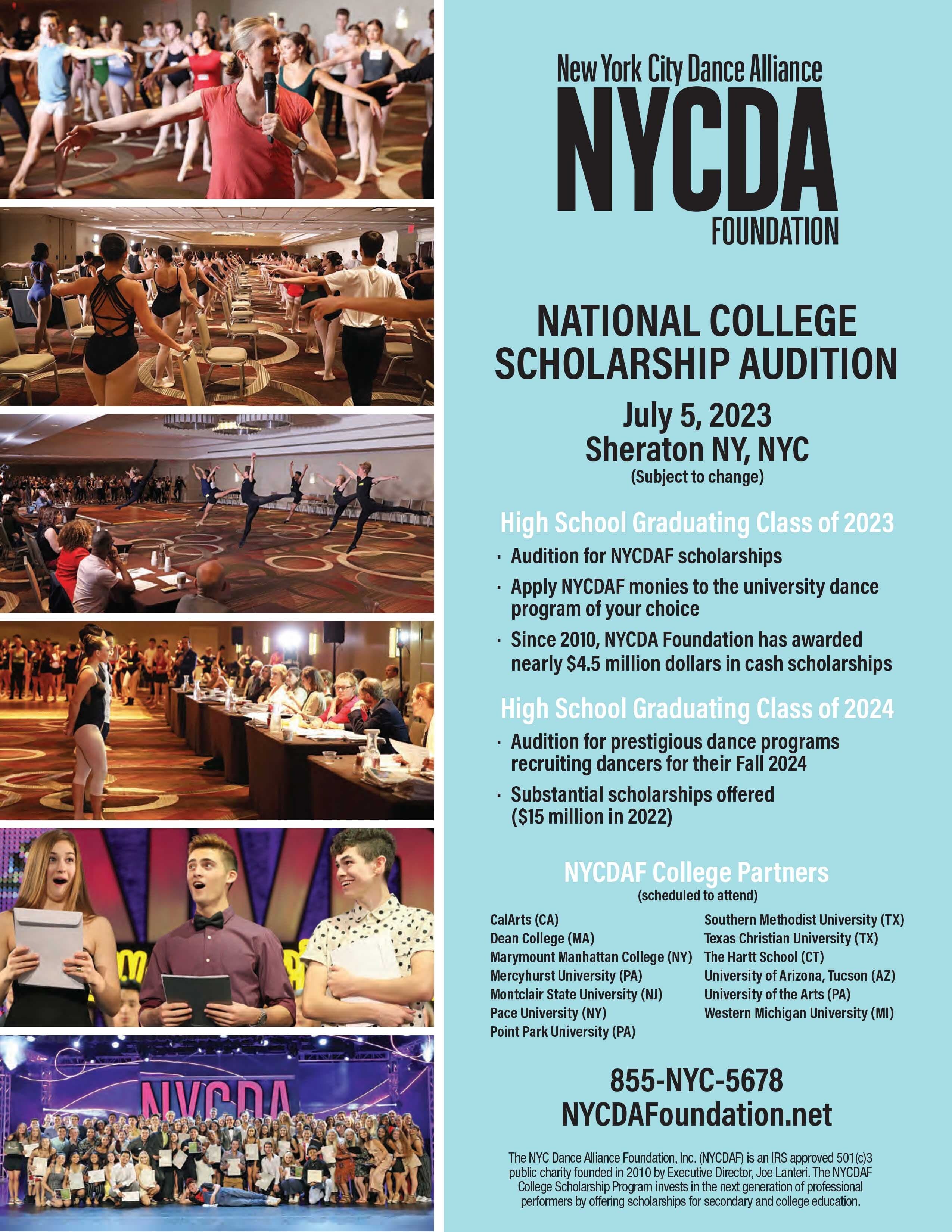 2023 National College Scholarship Audition