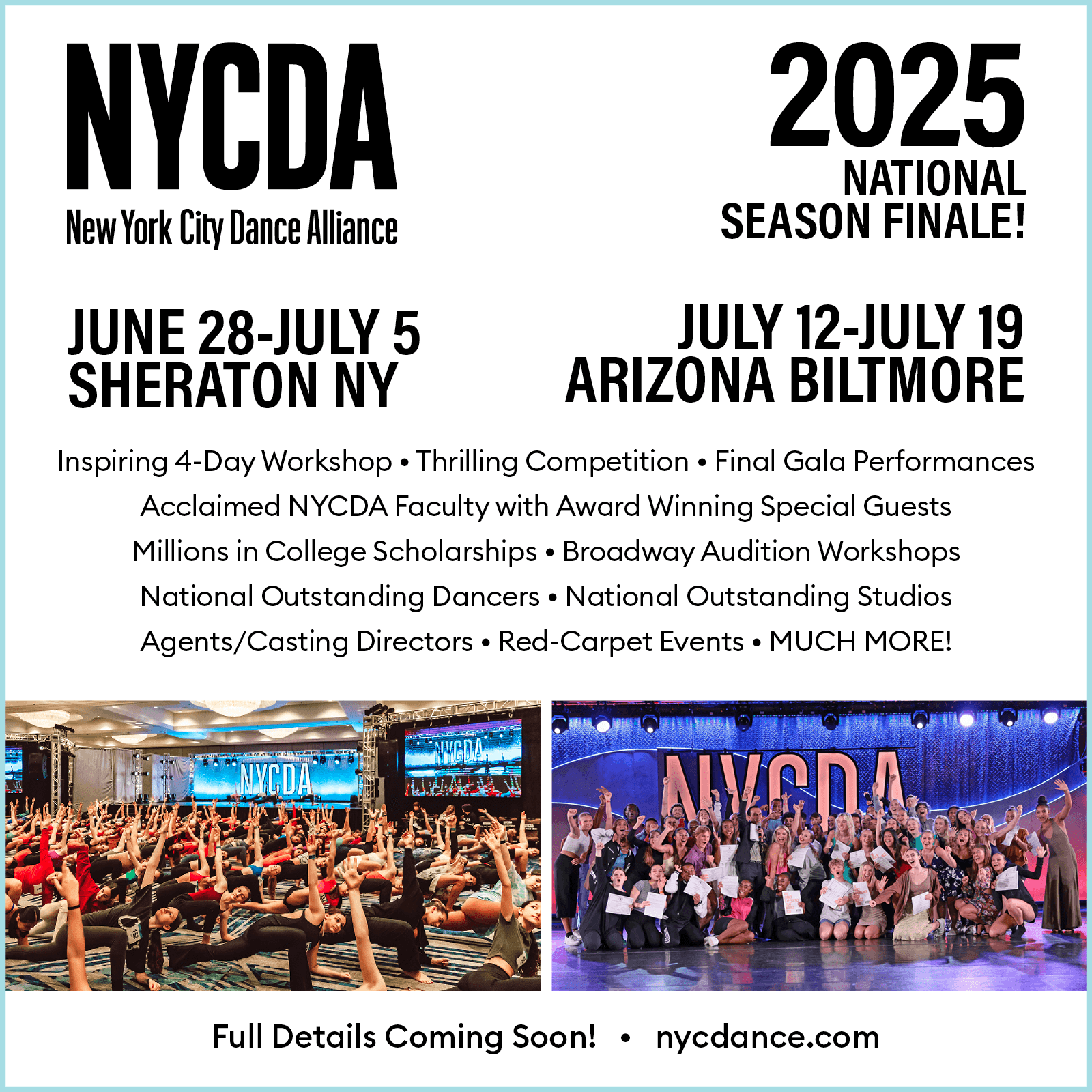 Schedules NYCDA Schedules NYCDA