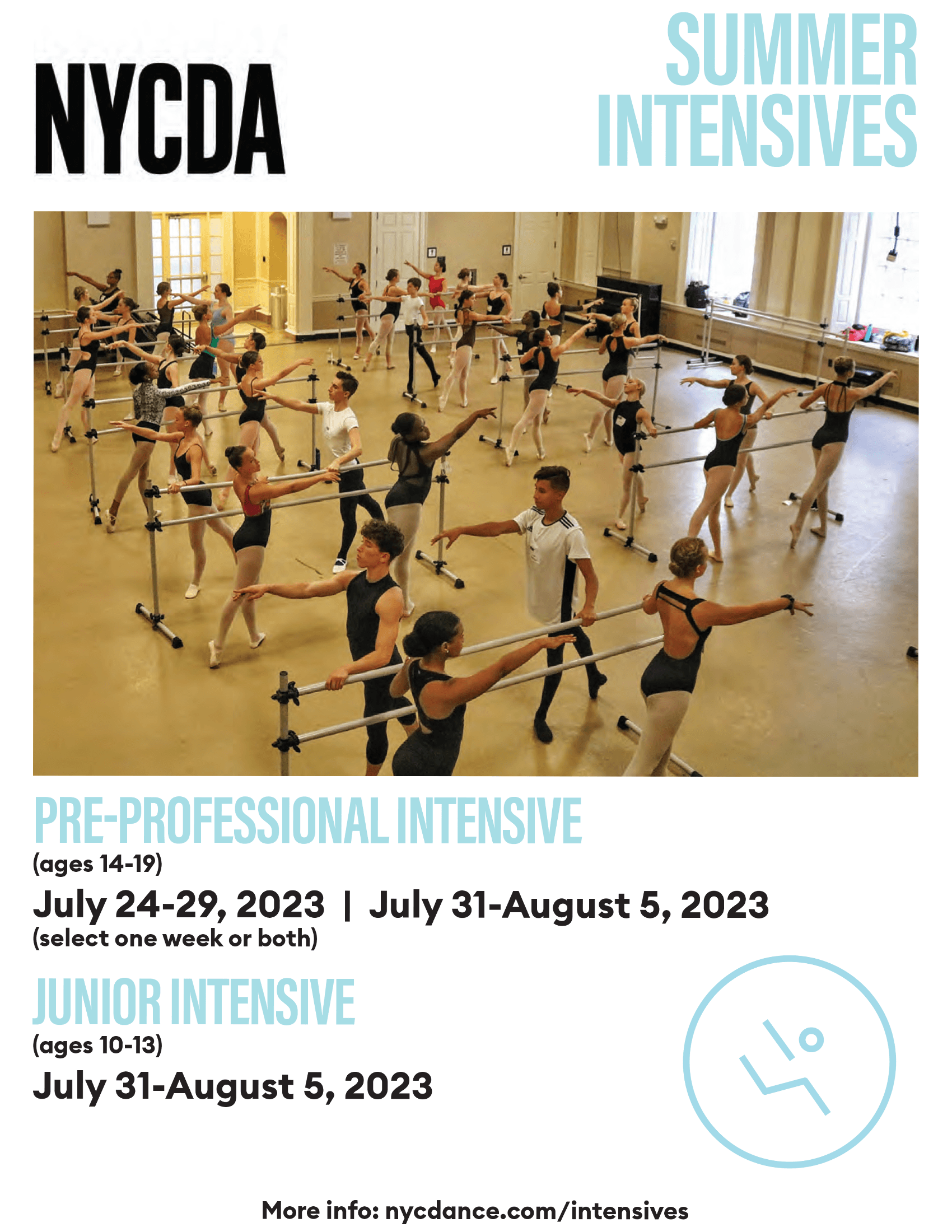 NYCDA 2023 Summer Intensives