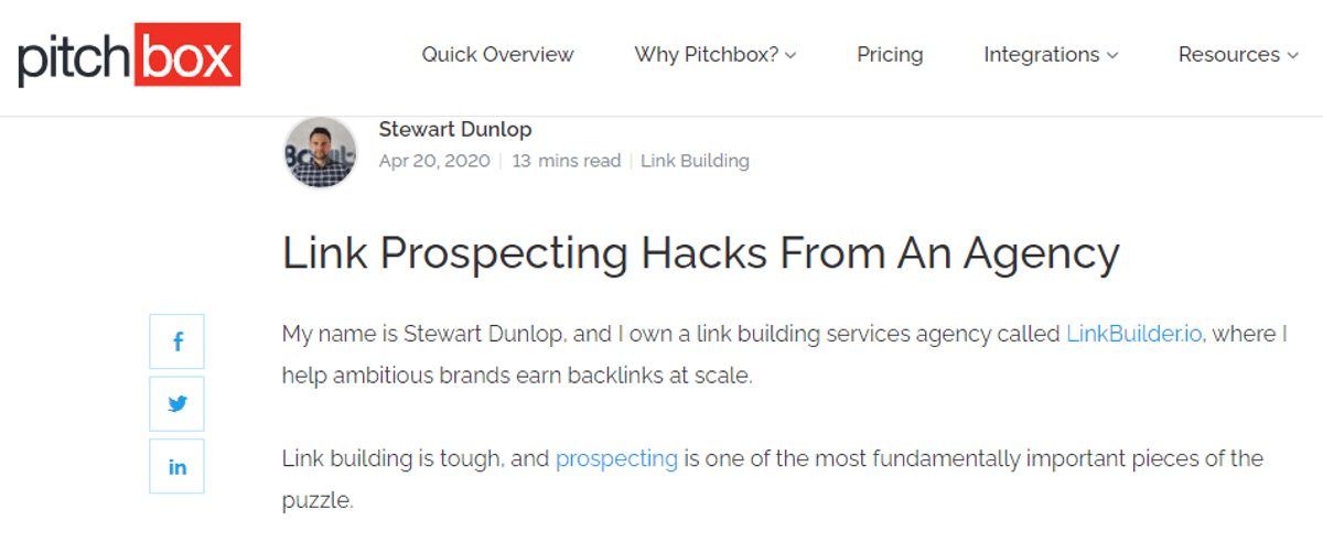 Pitchbox