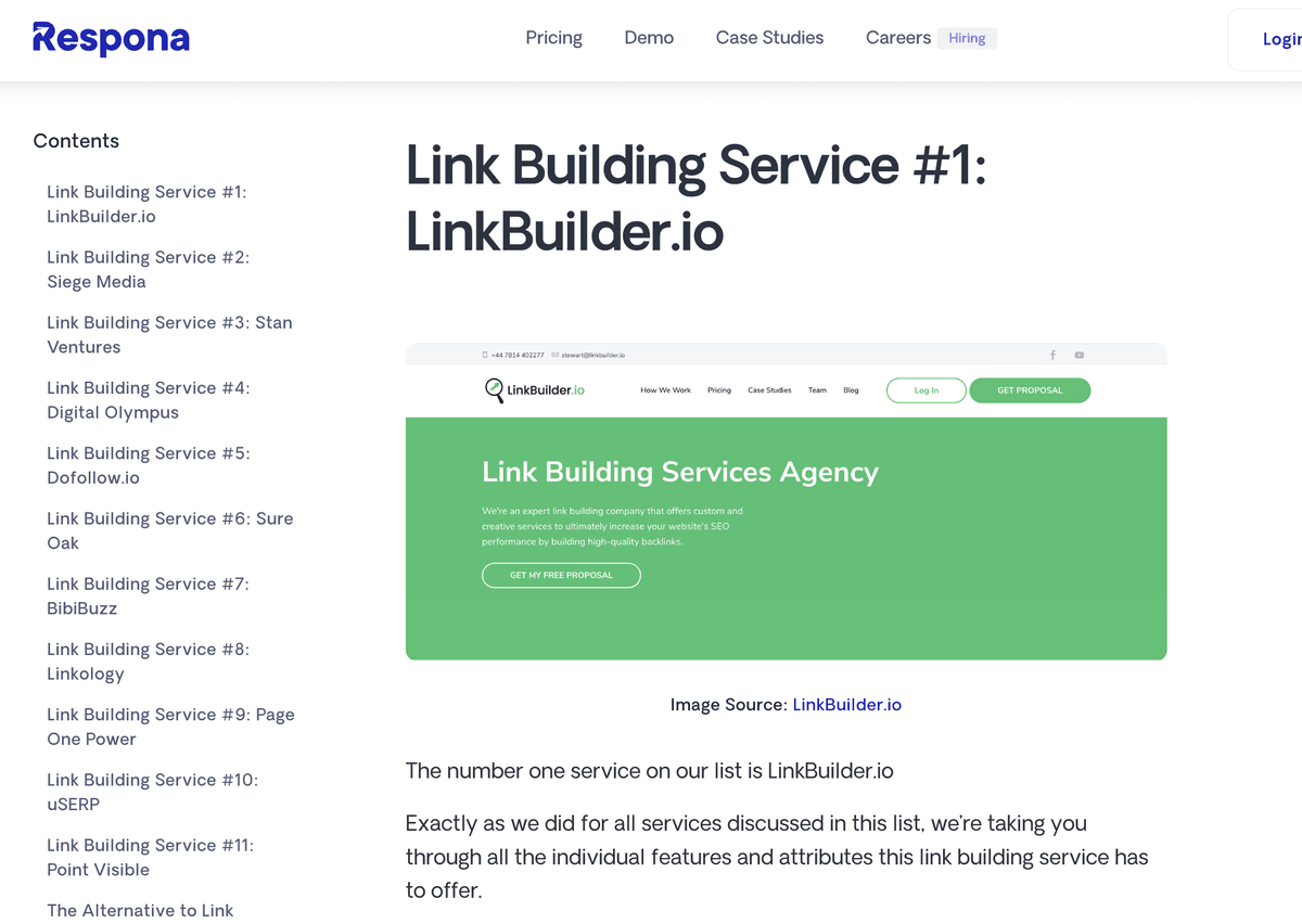 Link Building Outreach