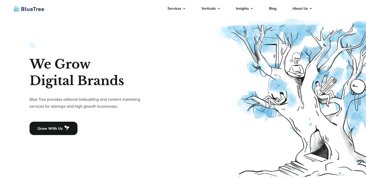 Bluetree content marketing services