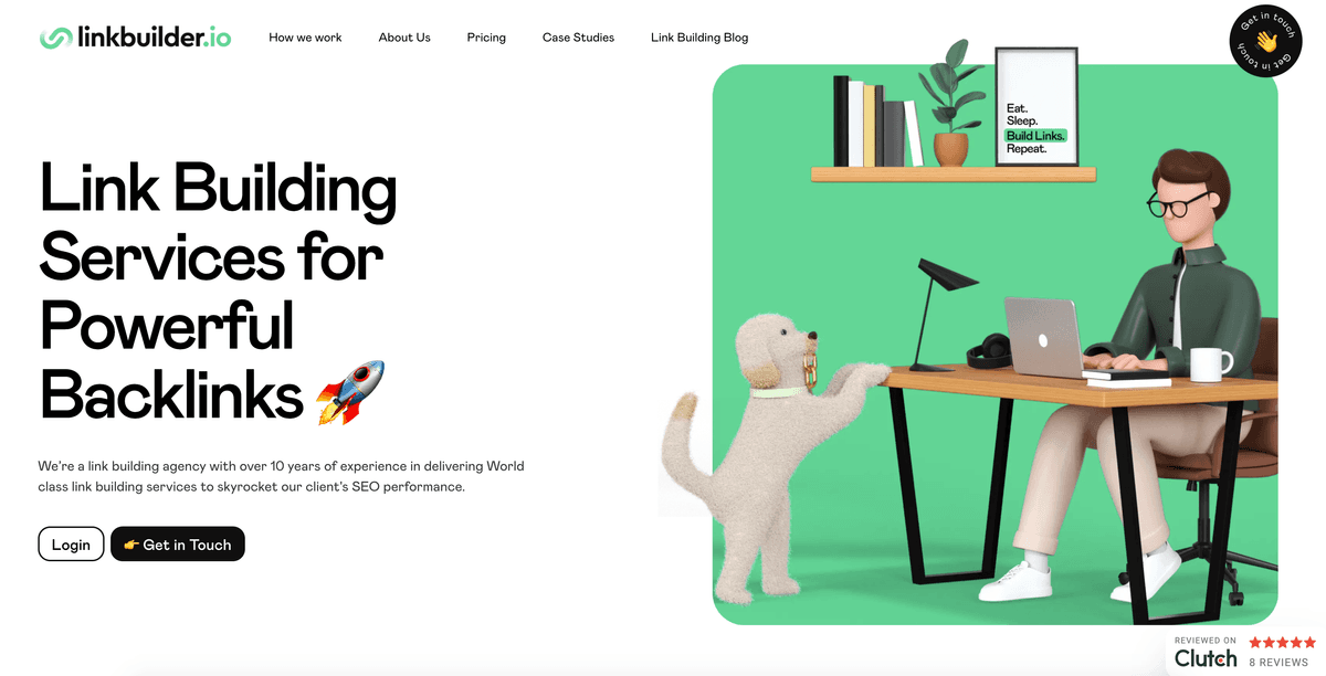 great web design for link building