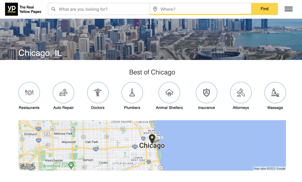 Yellow Pages Directory