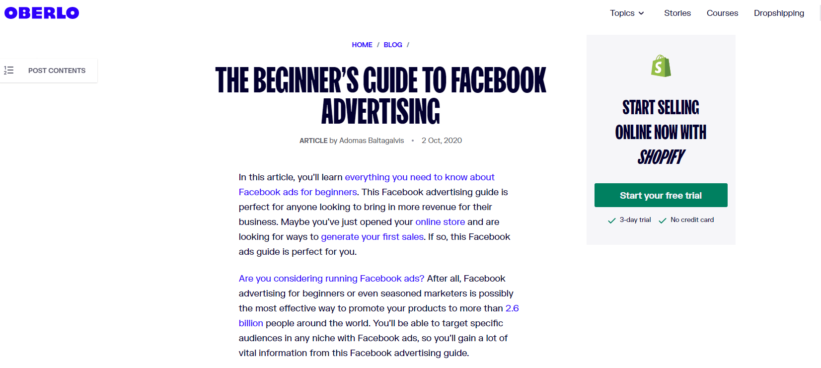 beginner’s guide to Facebook advertising