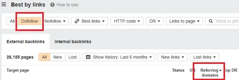 Ahrefs - best by links