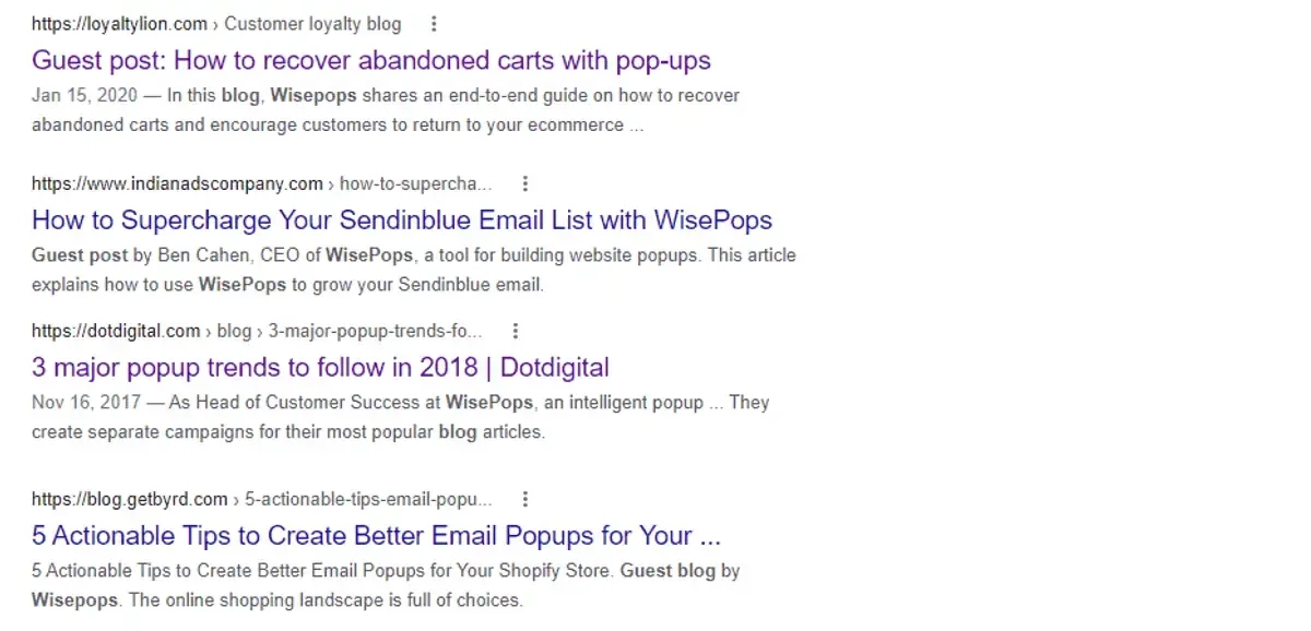 Wisepops
