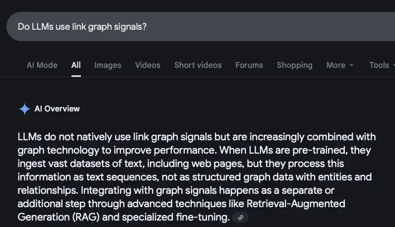 Google's AI Overview