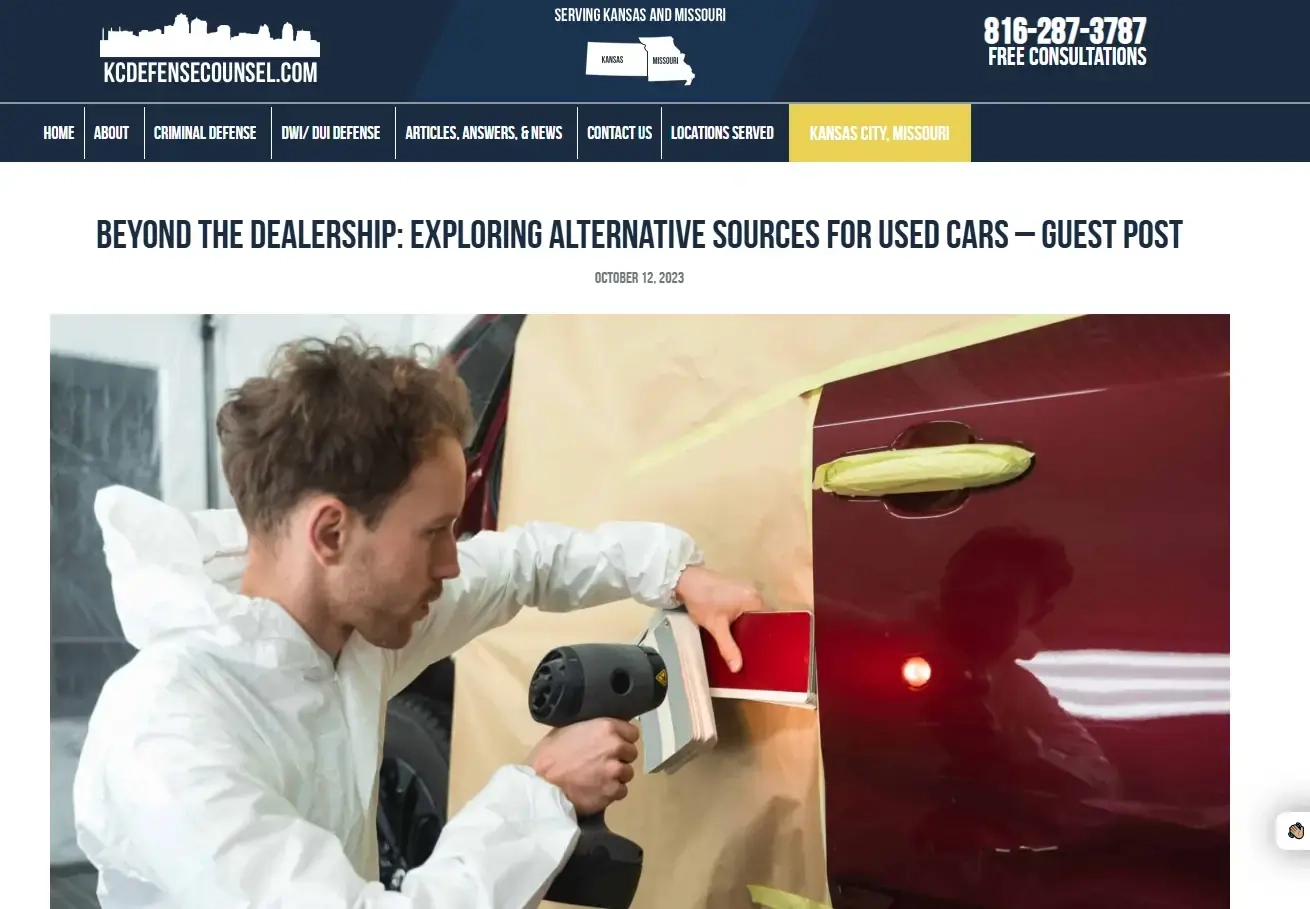 guest post on a high-authority website