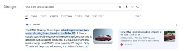 Google AI Overview