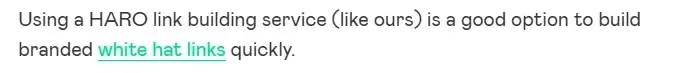 example of anchor text