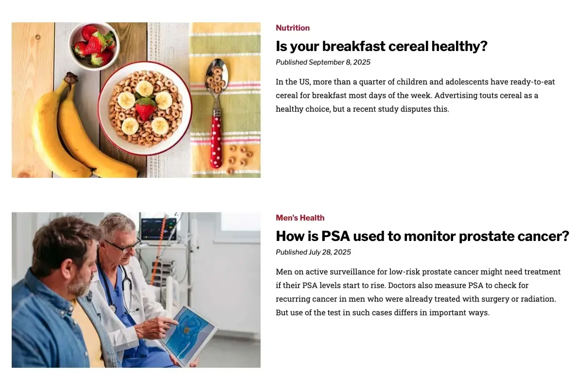 Harvard Health