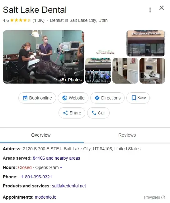 Lake Salt dental