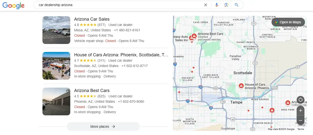 Google Local Pack