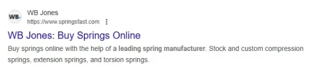 Good example of Title tags and meta descriptions