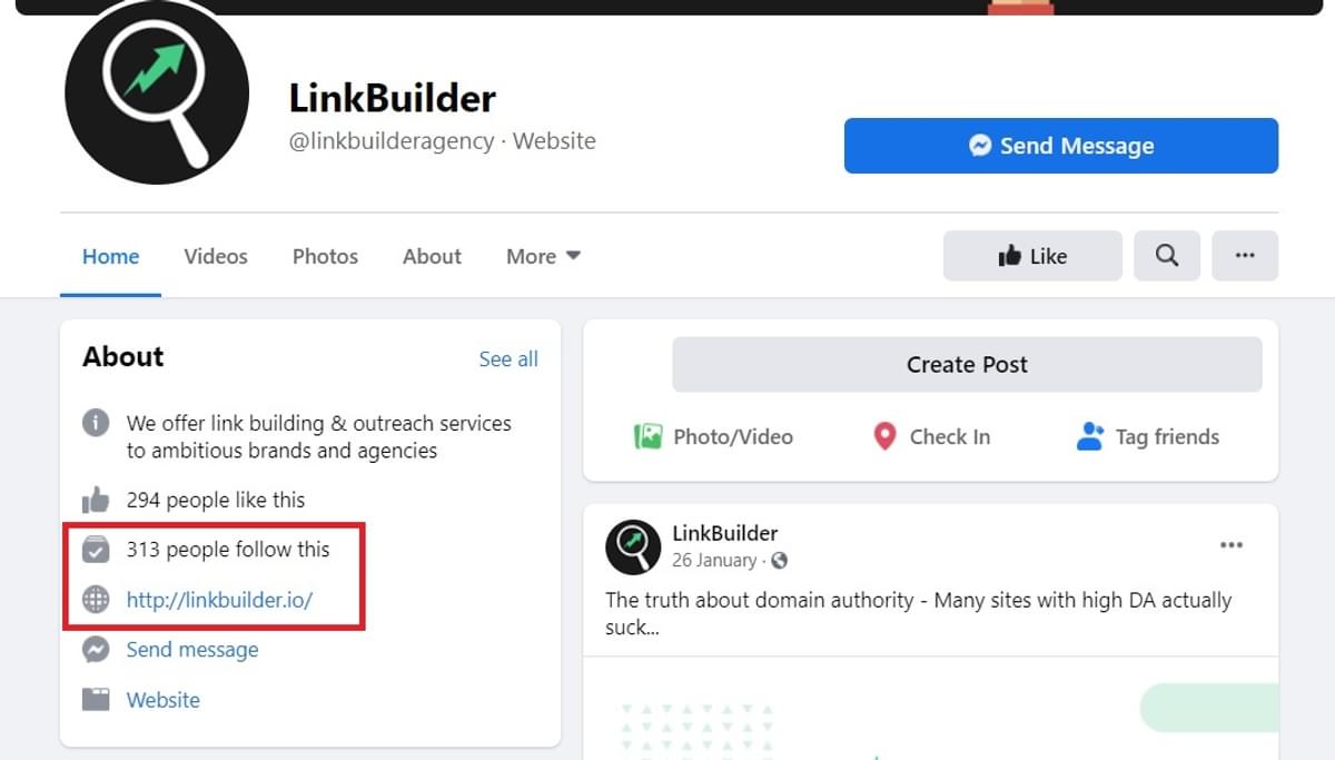 facebook pillow link