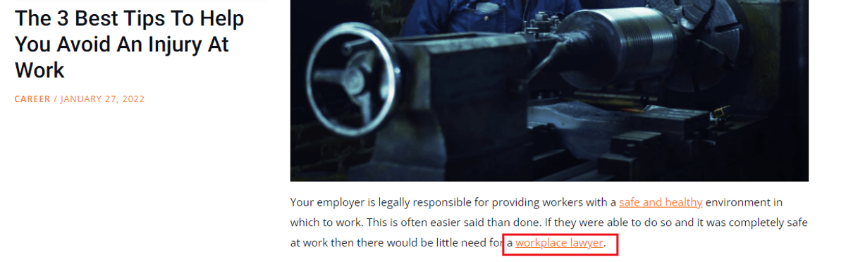 unnatural backlink