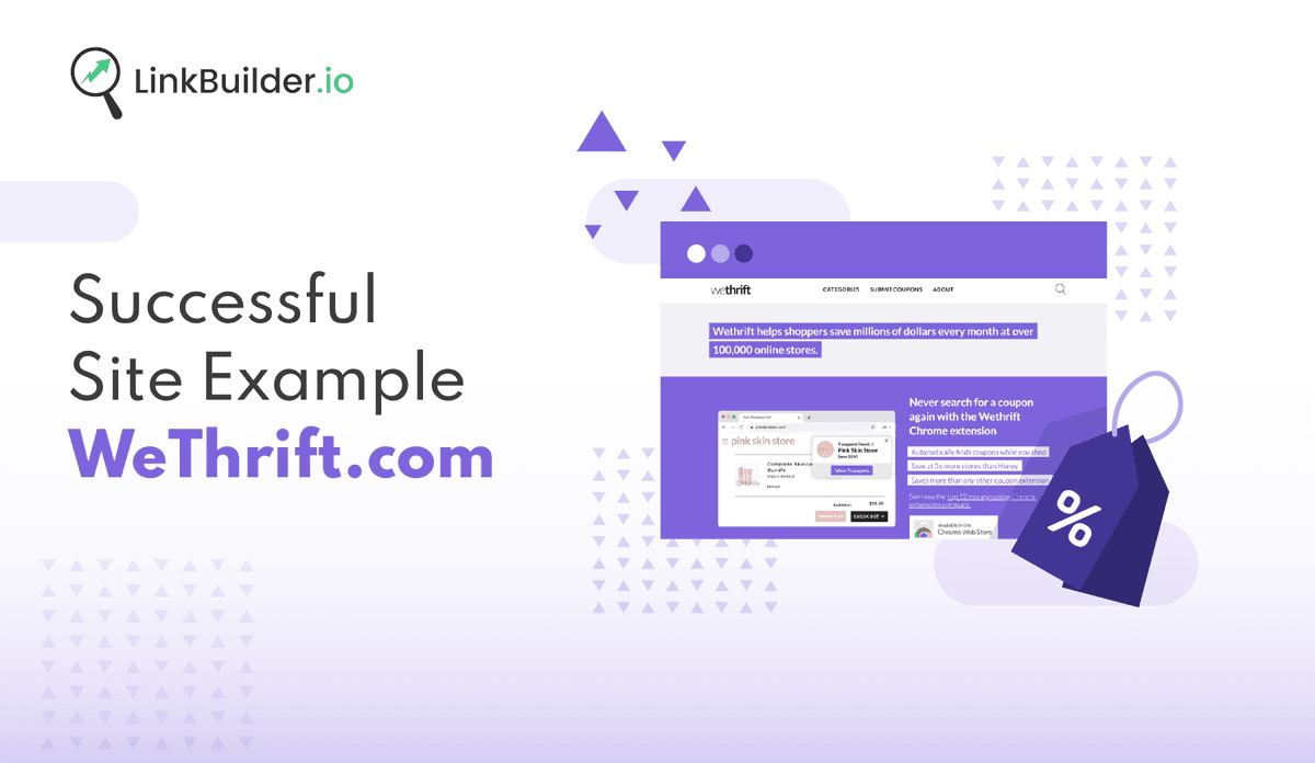 wethrift affiliate site