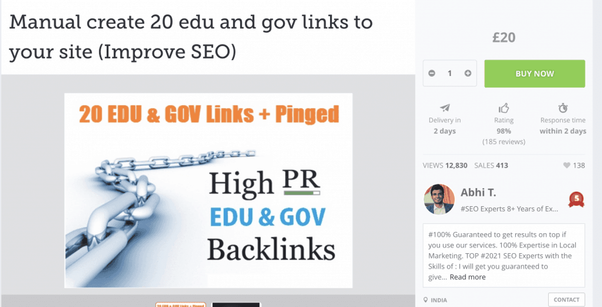 Buy Links SEO