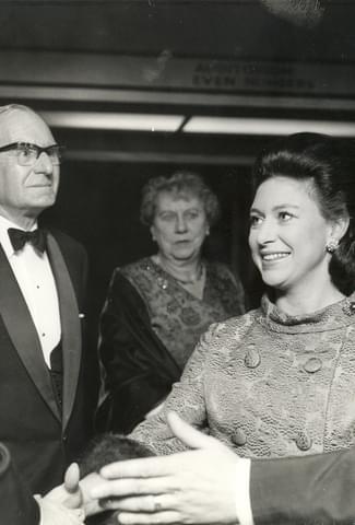 Princess Margaret opening Octagon Nov 1967