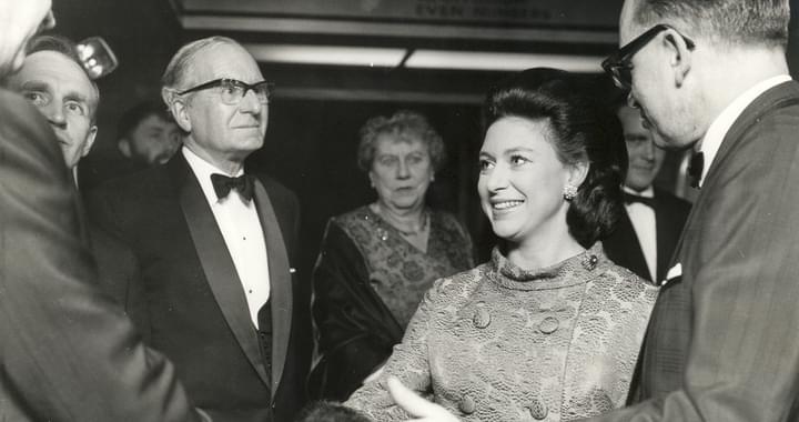 Princess Margaret opening Octagon Nov 1967